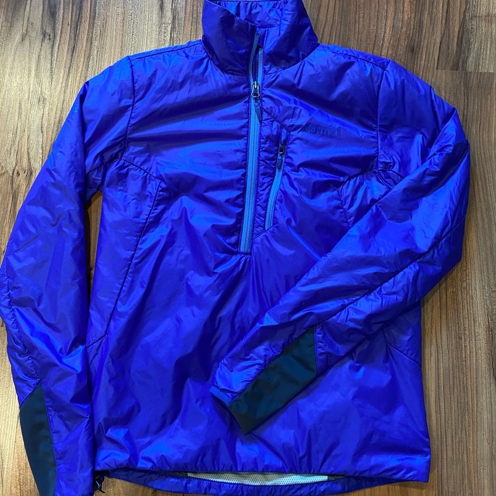 Marmot PolarTec 1/2 zip insulated jacket
